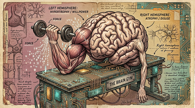 Muskelschwund im Kopf